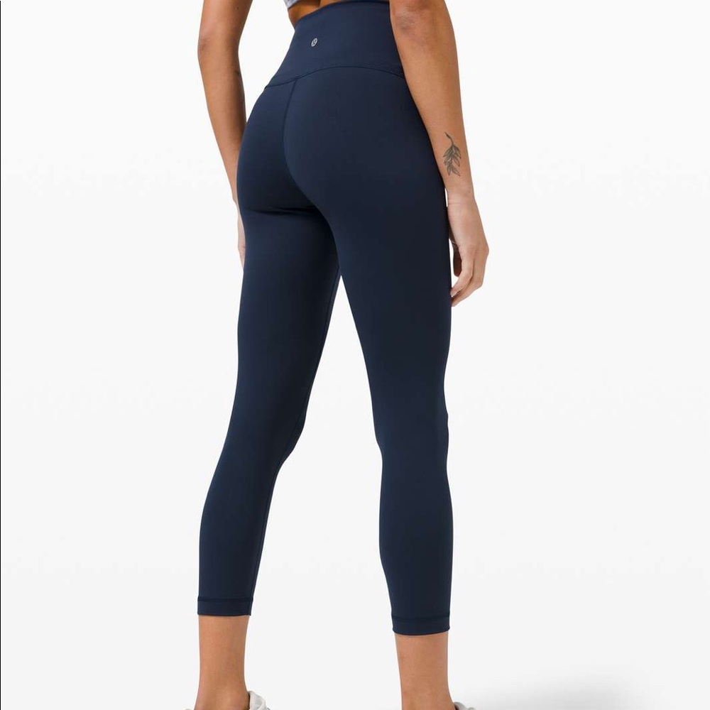 Lululemon Wunder Train leggings True Navy